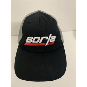 Borla Performance Exhaust Black & Gray Logo Adjustable Back Hat/Cap Polyester